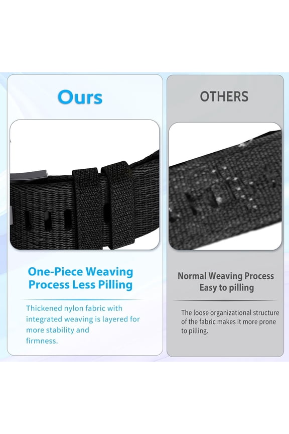 -for Fenix 7 Band/Fenix 6 Band 22MM Nylon Watch Band for Fenix 7 Pro/Fenix 6 Pro/Fenix 5