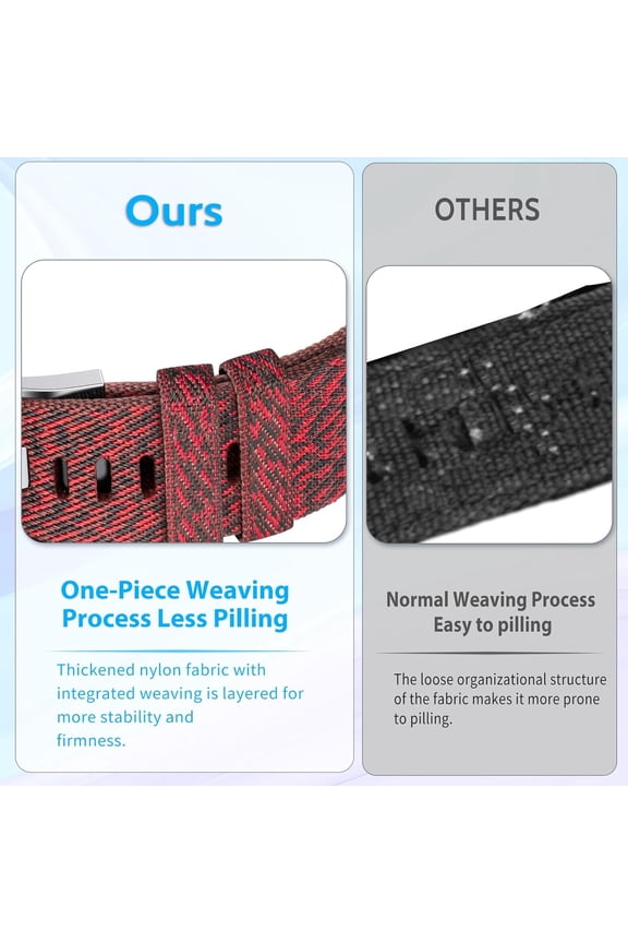 -for Fenix 7 Band/Fenix 6 Band 22MM Nylon Watch Band for Fenix 7 Pro/Fenix 6 Pro/Fenix 5