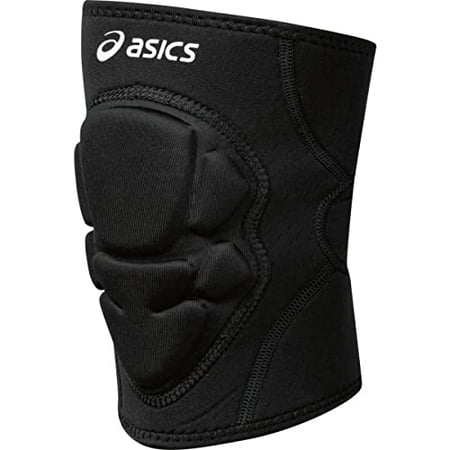 ASICS Adult Conquest Sleeve Wrestling Knee Pad Black M