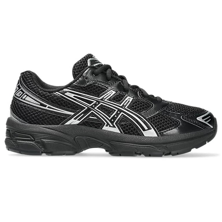ASICS Gel-1130 Black Pure Silver (GS) - Walmart.com