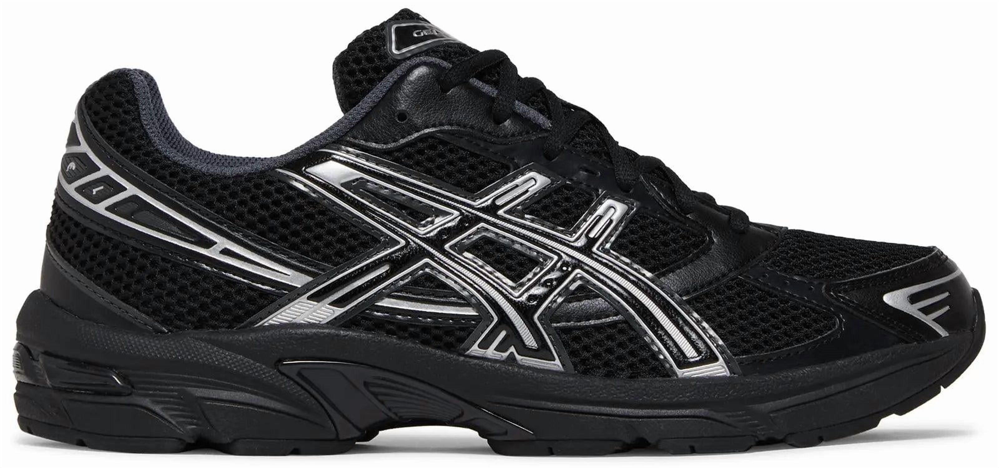 ASICS Gel-1130 Black Pure Silver - Walmart.com