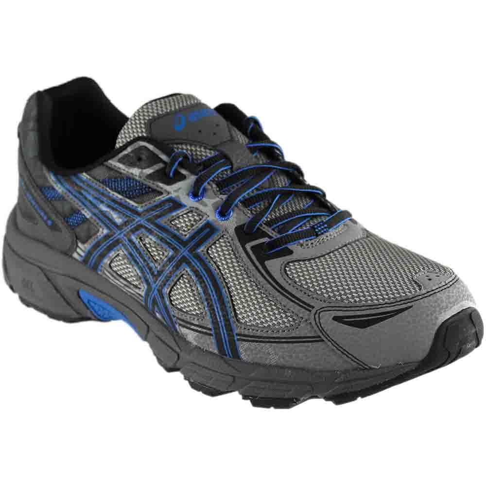 Asics venture 6 mens 2025 trail running shoes (carbon-cayenne)