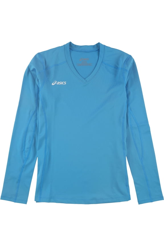 Girls Roll Shot Jersey, Blue, Big Kids (8-20), L