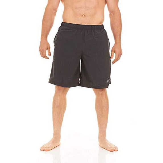 ASICS Jikko Gris Reflectivo Stretch Short (Grey/Orange, XL)