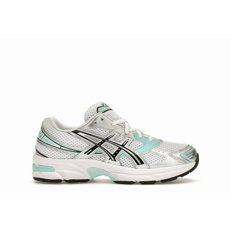 ヨッシー ASICS Kid's Gel-1130 White Aqua Running Shoes, from StockX