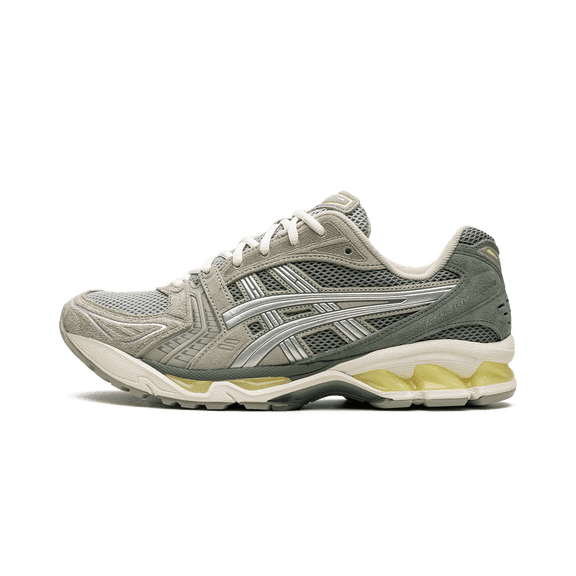ASICS MENS GEL KAYANO 14 "Olive Grey Pure Silver" 1201A161 301 from Stadium Goods