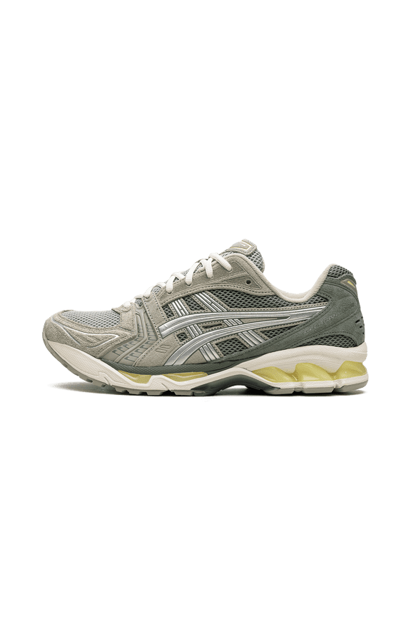 MENS GEL KAYANO 14 "Olive Grey Pure Silver" 1201A161 301 from Stadium Goods