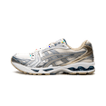 thumbnail image 1 of ASICS MENS GELKAYANO 14 "Cream / Pure Silver" 1201A019 105 from Stadium Goods, 1 of 8
