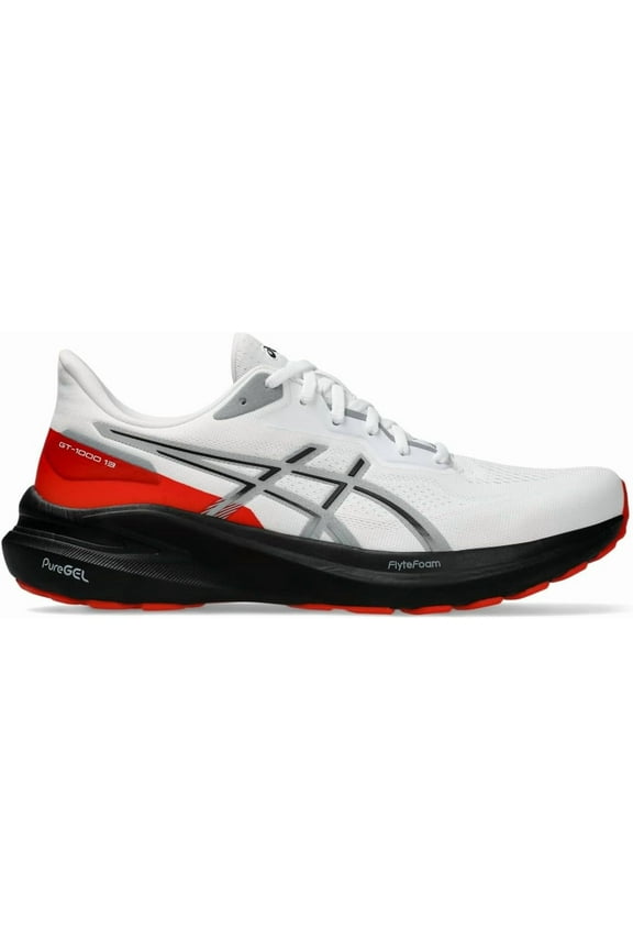 Men's GT-1000 13 Running Shoes, White/Black, US 9 D