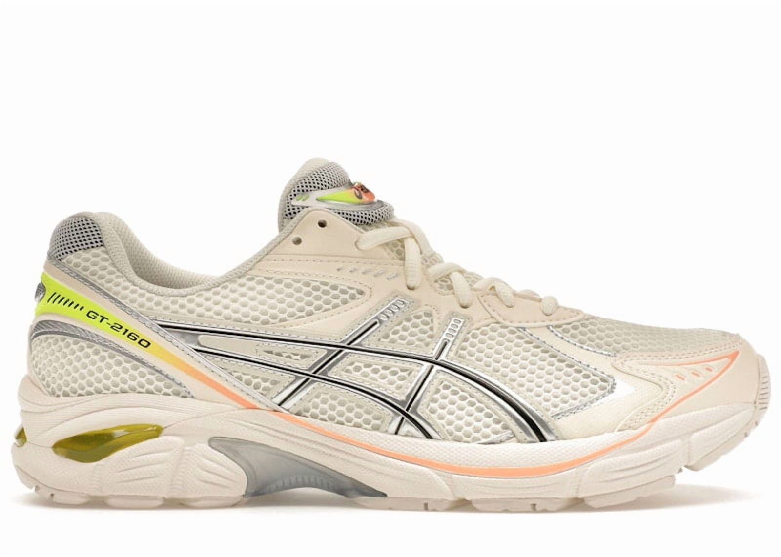 ASICS Men's GT-2160 White Shamrock Green Running Shoes, from