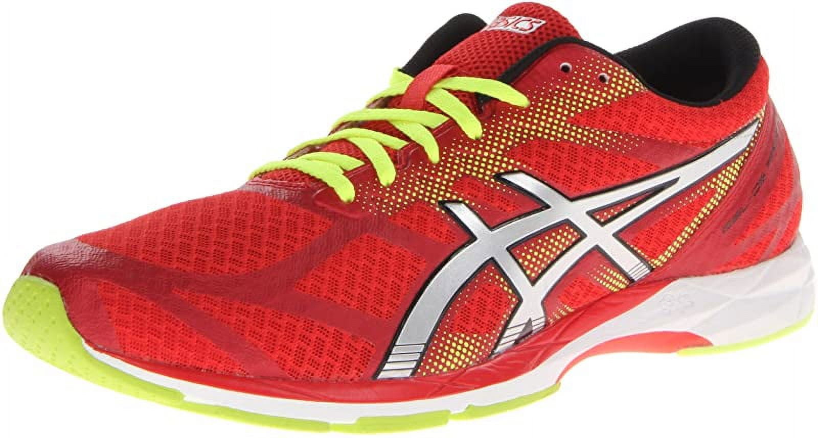 ASICS Men s Gel DS Racer 10 Running Shoe Red Lightning Yellow 13