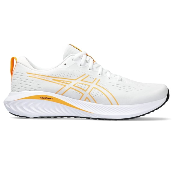 ASICS Men's Gel-Excite 10 Running Shoes, White/Orange Pop, US  11.5 D