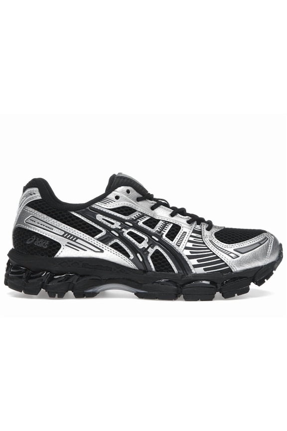 Men's Gel-Kayano 12.1 Black Pure Silver Running Shoes, from StockX