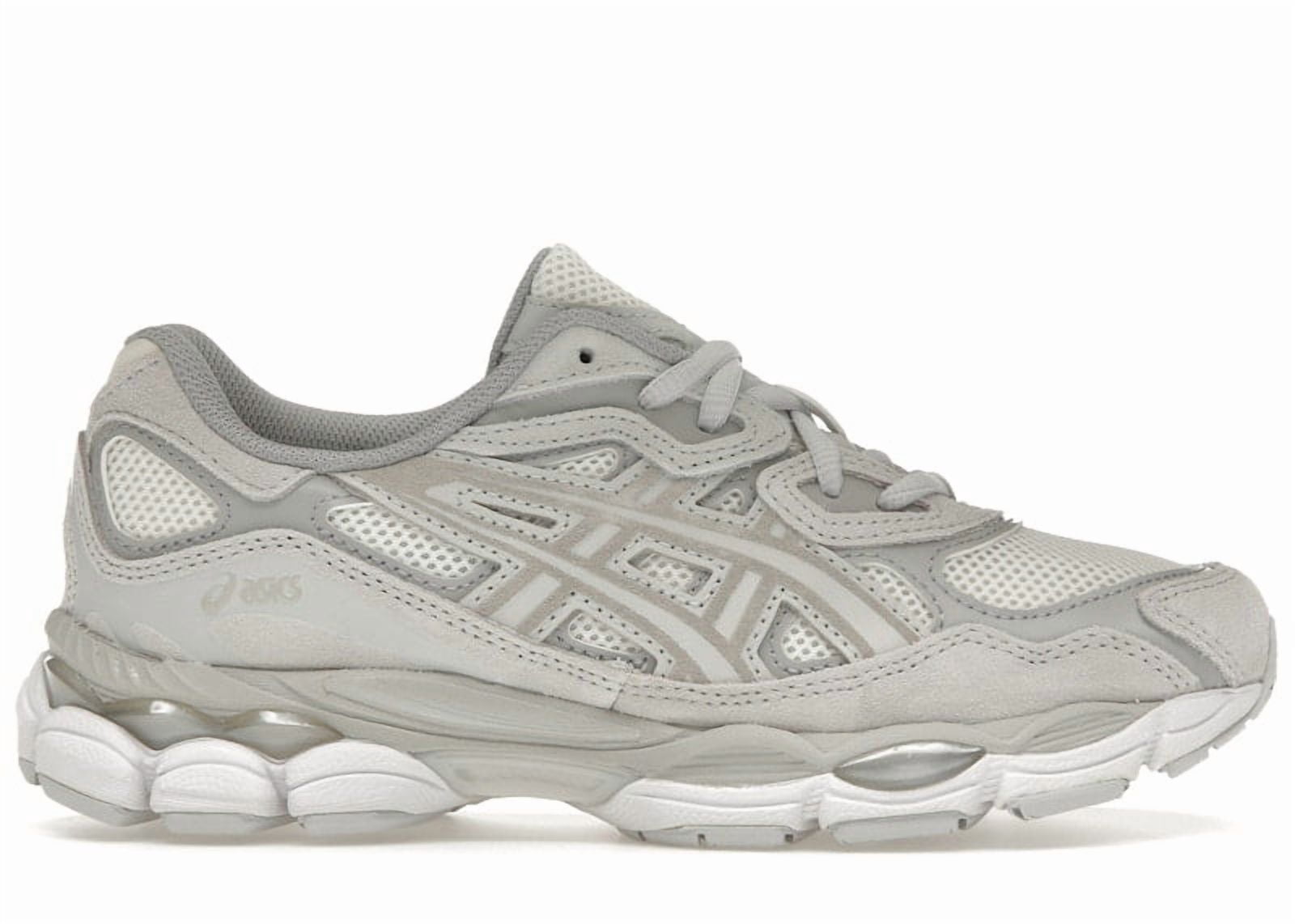 【24.5】asics GEL-NYC WHITE/SMOKE GREY ASICS Men's Gel-NYC White Smoke Grey Shoes, from StockX - Walmart.com