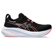 ASICS Men's Gel-Nimbus 26 Running Shoes, Size 15 US  Standard  , Black/True RED