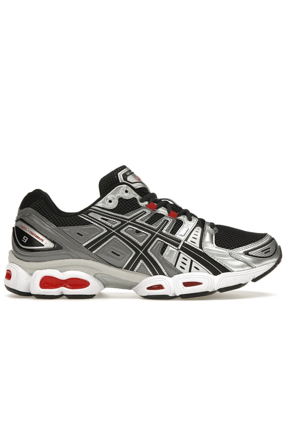 Men's Gel-Nimbus 9 Graphite Grey Red Shoes, from StockX