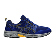 ASICS Mens Gel-Venture 8 Everyday Trail Shoes, Size 9 US  EXTRA WIDE , Monaco Blue/Black- Water Resistant
