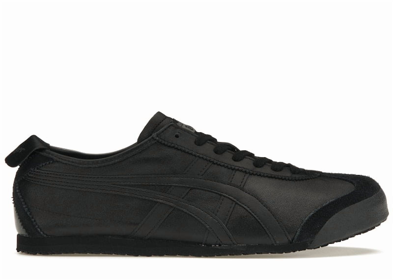 いのてり ASICS Men's Onitsuka Tiger Mexico 66 Triple Black Shoes, from