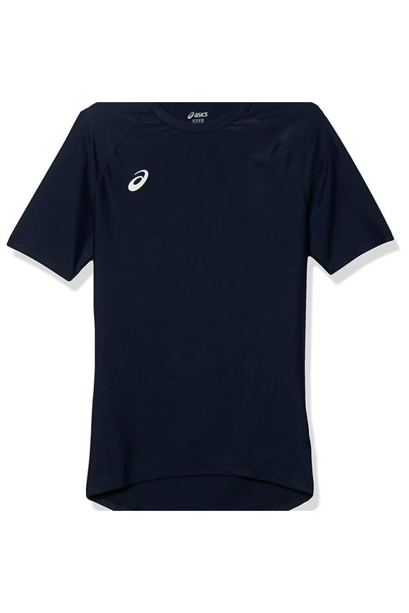 Mens Compression 1/2 Sleeve Basic T-Shirt, Blue, Small