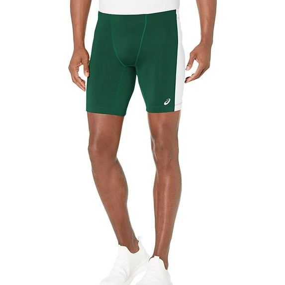 ASICS Mens Enduro Fitted Athletic Workout Shorts, Green, X-Small