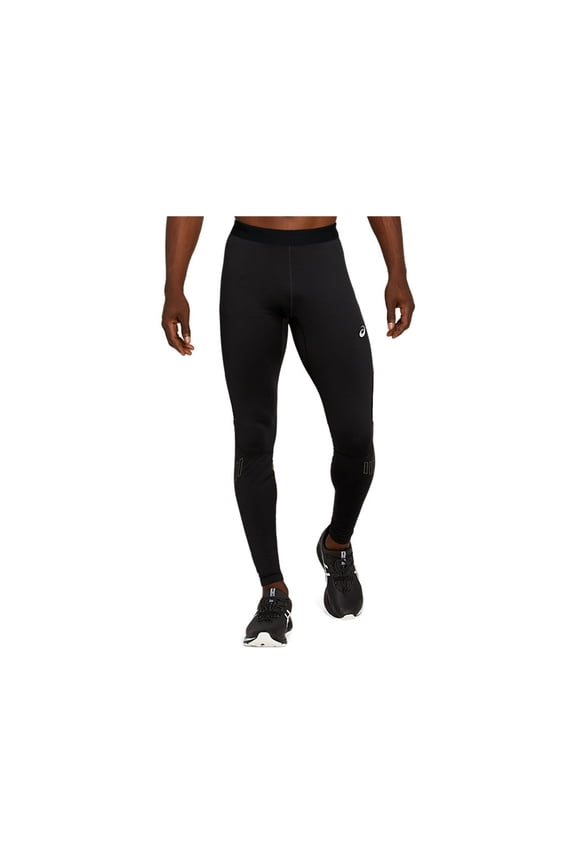 Mens Lite-Show Winter Tight Base Layer Athletic Pants, Black, XX-Large