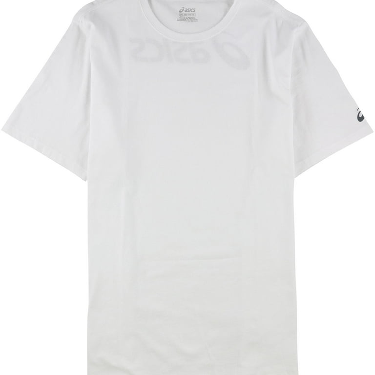 『sai TEE XL WHITE』 ASICS Mens Logo Basic T-Shirt, White, X-Large - Walmart.com