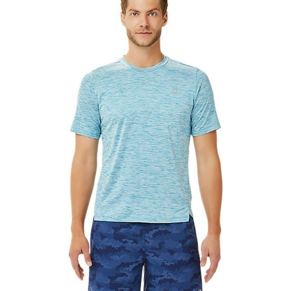 ASICS Mens Lyte Basic T-Shirt, Blue, X-Large