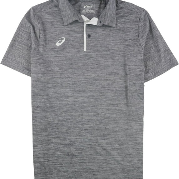 ASICS Mens Power Polo Shirt, Grey, XXXX-Large