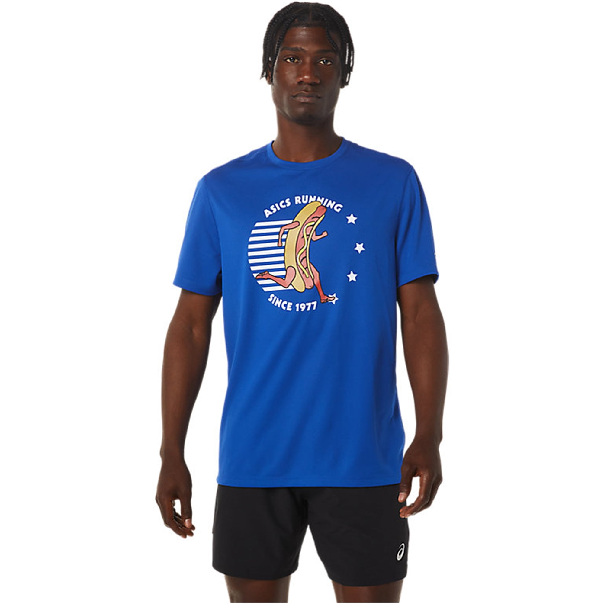 Asics ready set singlet sale