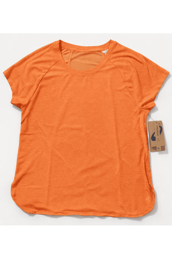 SHIRT WOMEN'S - 263 SPORTS SZ LARGE ORANGE - TOP RUNNING GYM ACTIVEWEAR