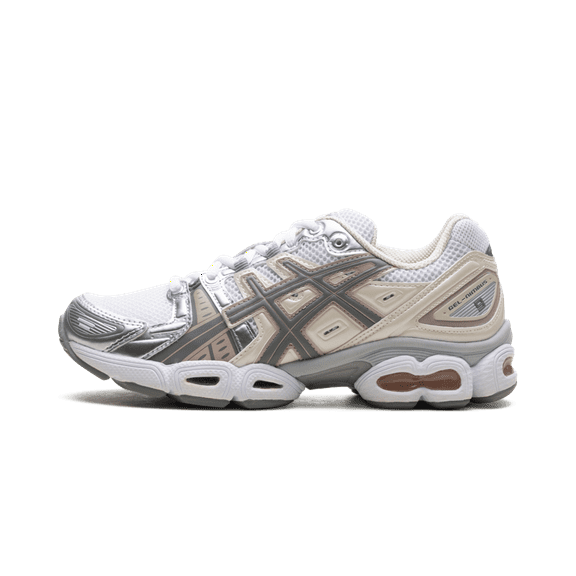 ASICS WOMENS Gel-Nimbus 9 Womens "White Oatmeal" 1202A278 104 from Stadium Goods