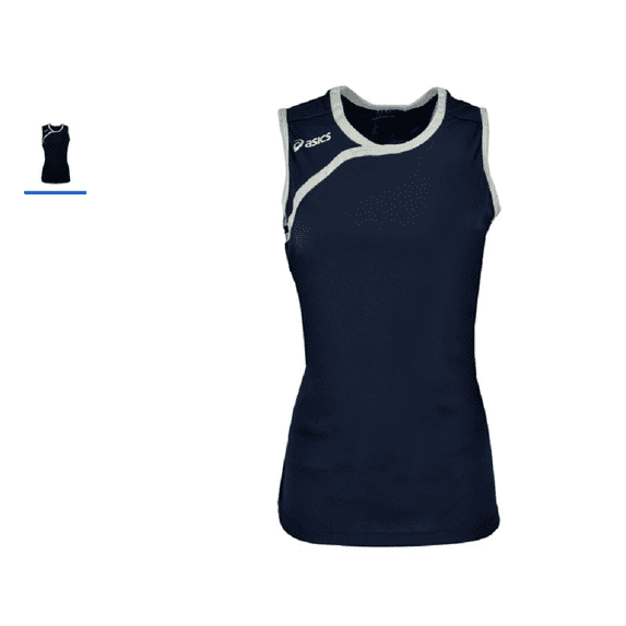 ASICS Women's Court Diva BT1011 Sports Navy/White Top, Sz. XL