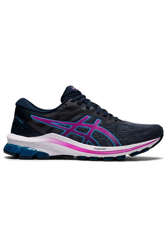 Women's GT-1000 10 Trail Running Shoes , Size 7.5 US ( WIDE ), French Blue/Silver Grape