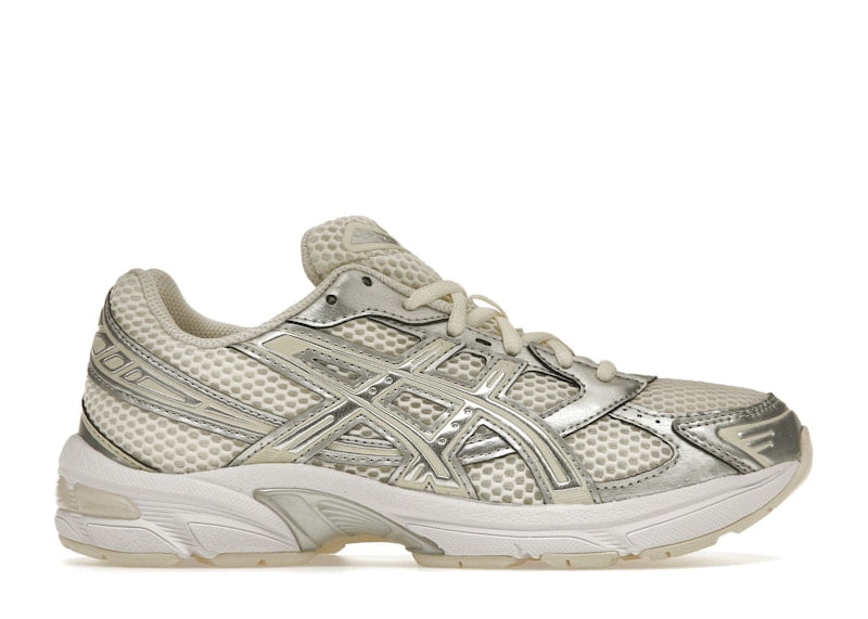ASICS Women's Gel-1130 Cream Pure Silver Running Shoes, from