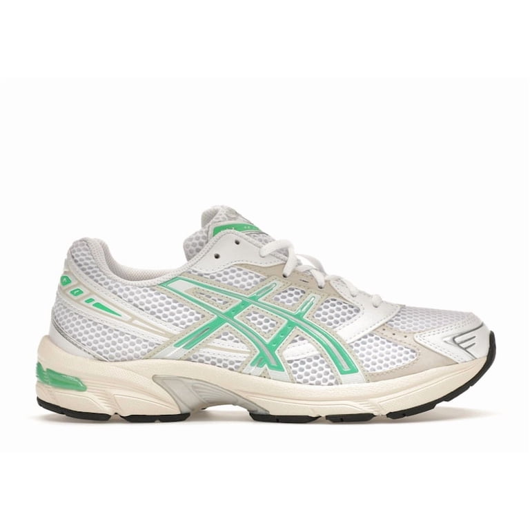 バスヒーター ホワイト・グリーン ASICS Women's Gel-1130 White Malachite Green Off White Midsole