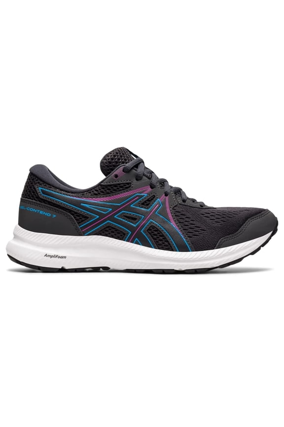 Women's Gel-Contend 7 Running shoes, 6.5 US ( Medium ) - Graphite Grey/Digital Aqua