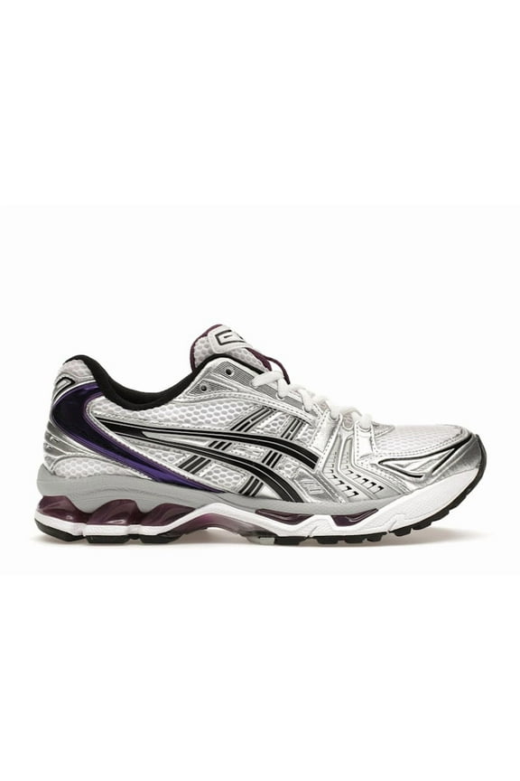 Women's Gel-Kayano 14 White Dark Grape Running Shoes, from StockX