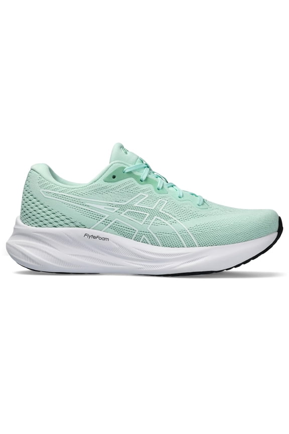 Women's Gel-Pulse 15 Running Shoe, 5.5 US ( Medium ), Mint Tint/White