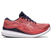 ASICS Womens GlideRide 3 Running Shoes, Papaya/Midnight, US 6.5 B