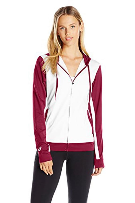 Women's Lani Jacket, White/Cardinal, XX-Large