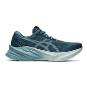 ASICS Women's NOVABLAST 3 Running Shoes, Size 5 US  Standard , Misty Pine/Smoke Blue
