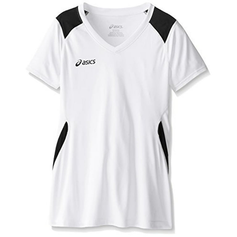 ASICS Women s Set Cap Sleeve Volleyball Jersey Walmart