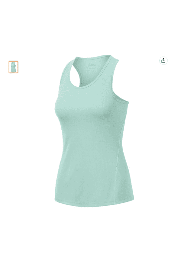 ASICS Women's WR1629 Core Crystal Blue Singlet Top, Sz. X-Large