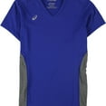 thumbnail image 1 of ASICS Womens 2-Tone Jersey, Blue, Large, 1 of 2