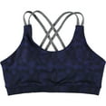 thumbnail image 1 of ASICS Womens Crossback Sports Bra, Blue, Small, 1 of 2