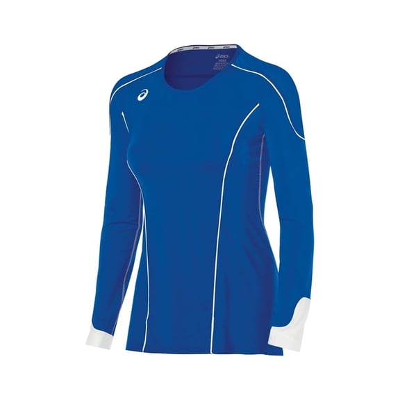 ASICS Womens Domain II Jersey, Blue, Medium
