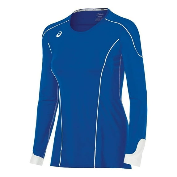 ASICS Womens Domain II Jersey, Blue, Small