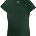thumbnail image 1 of ASICS Womens Essentials Basic T-Shirt, Green, Small, 1 of 2