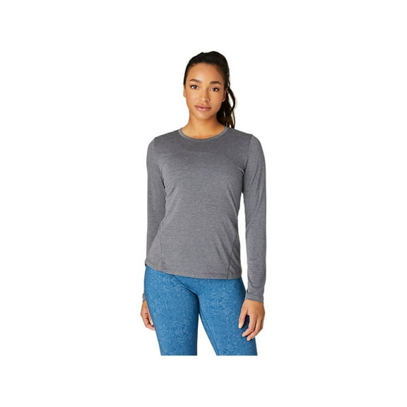 ASICS Womens Heather Basic T-Shirt, Grey, Small