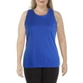thumbnail image 1 of ASICS Womens Ready Set Singlet Tank Top, Blue, X-Large, 1 of 2